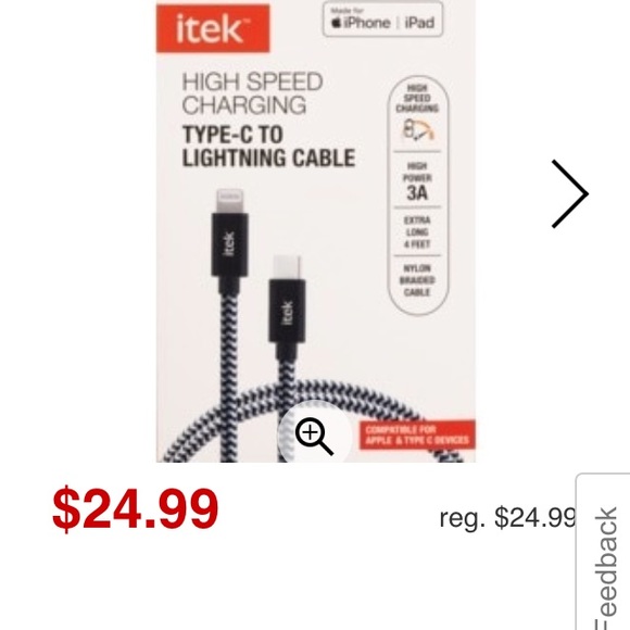 - Itek. Hi speed charging tape see to type C… - Picture 7 of 7